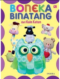 Boneka Binatang dari kain katun