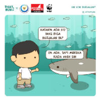 Komik Hiu Berjalan