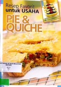 Resep Usaha Untuk PIE&QUICHE