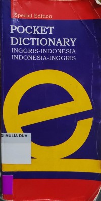 Spesial Edition : Pocket Dictionary
